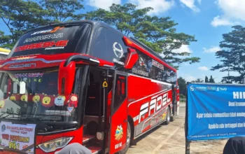 sewa Bus Pariwisata Asyrof di bekasi