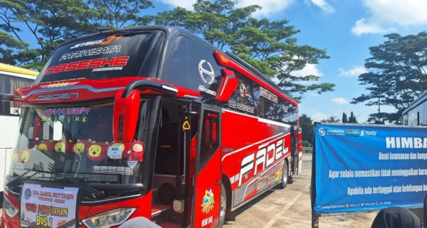 sewa Bus Pariwisata Asyrof di bekasi